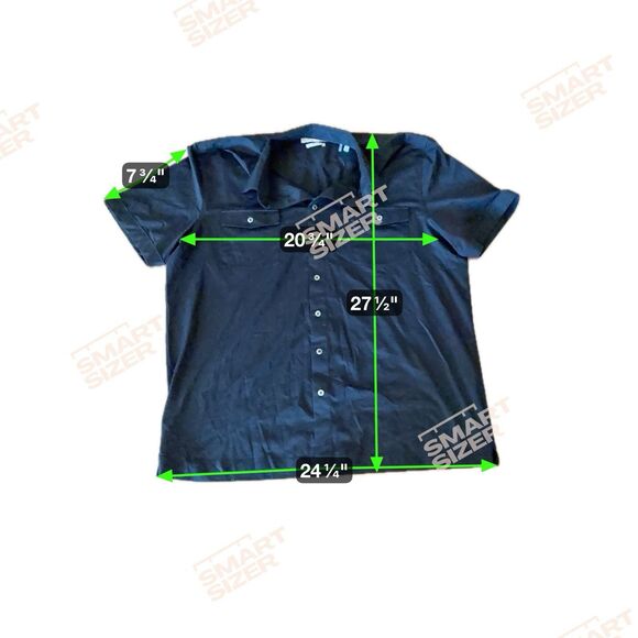 Bugatchi Men’s Button Down Black Polo Size XL - Picture 6 of 6